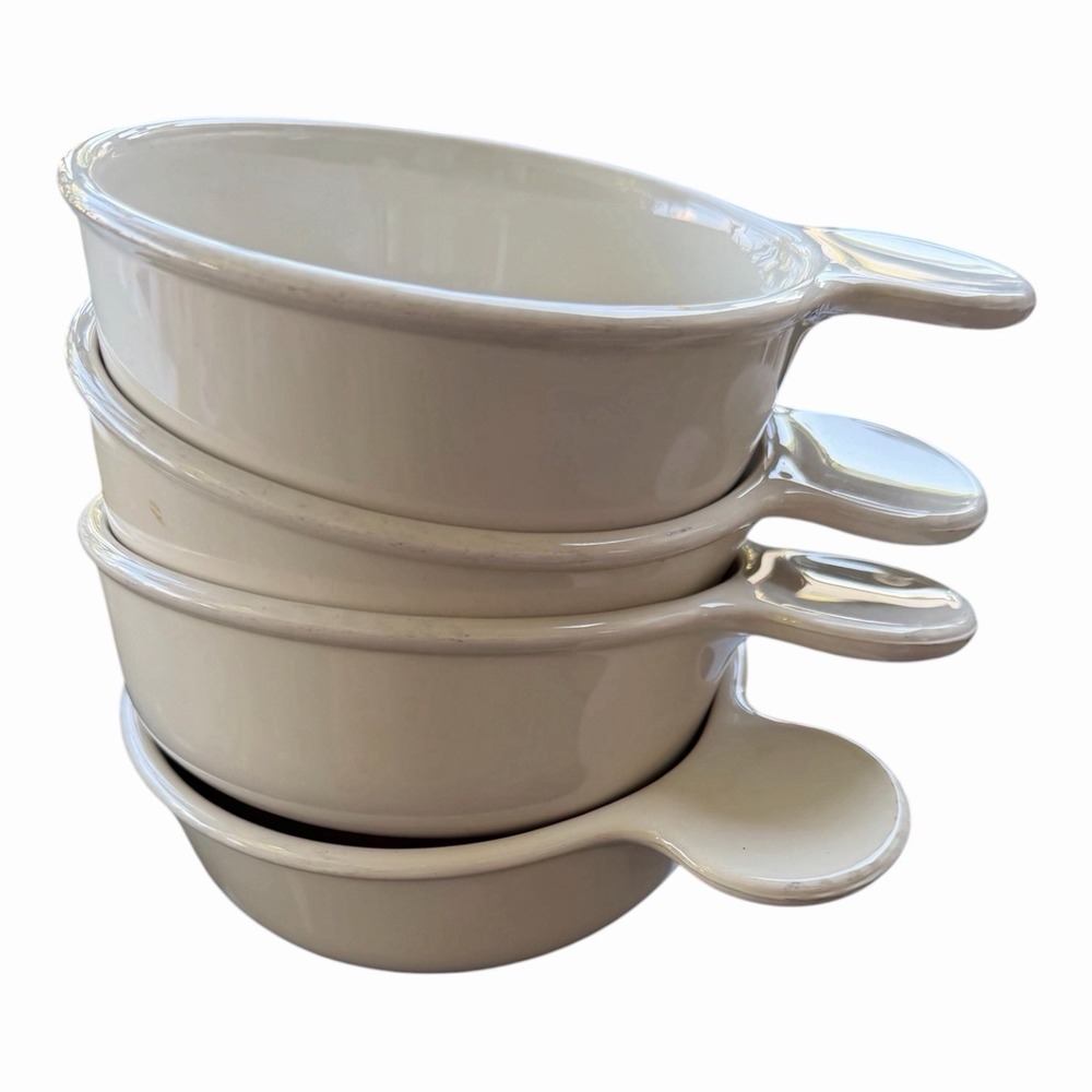 3 Corning Ware Grab It Bowls 15 oz 3 White P-150-B  NO LIDS